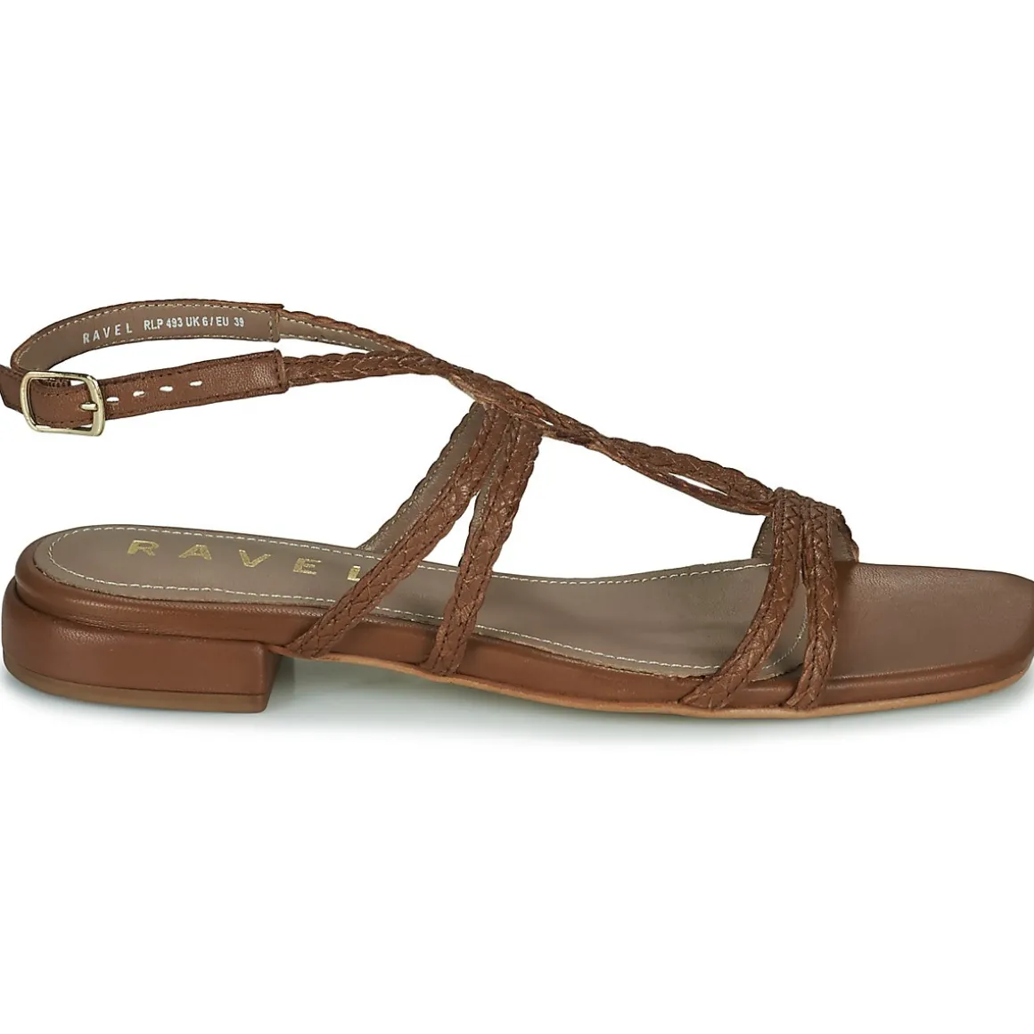 Flade sandaler Ravel