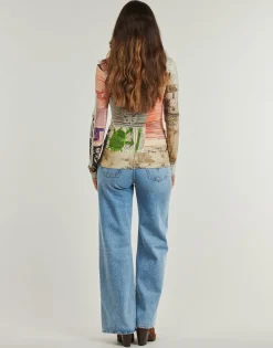 Langærmede T-shirts Desigual