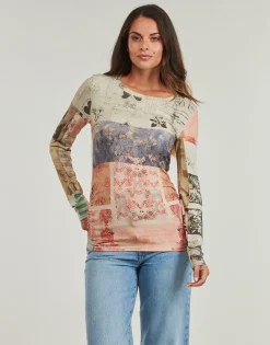 Langærmede T-shirts Desigual