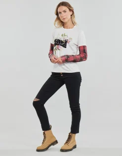 Langærmede T-shirts Desigual