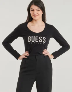 Langærmede T-shirts Guess
