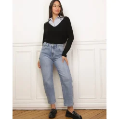 Lige jeans La Modeuse