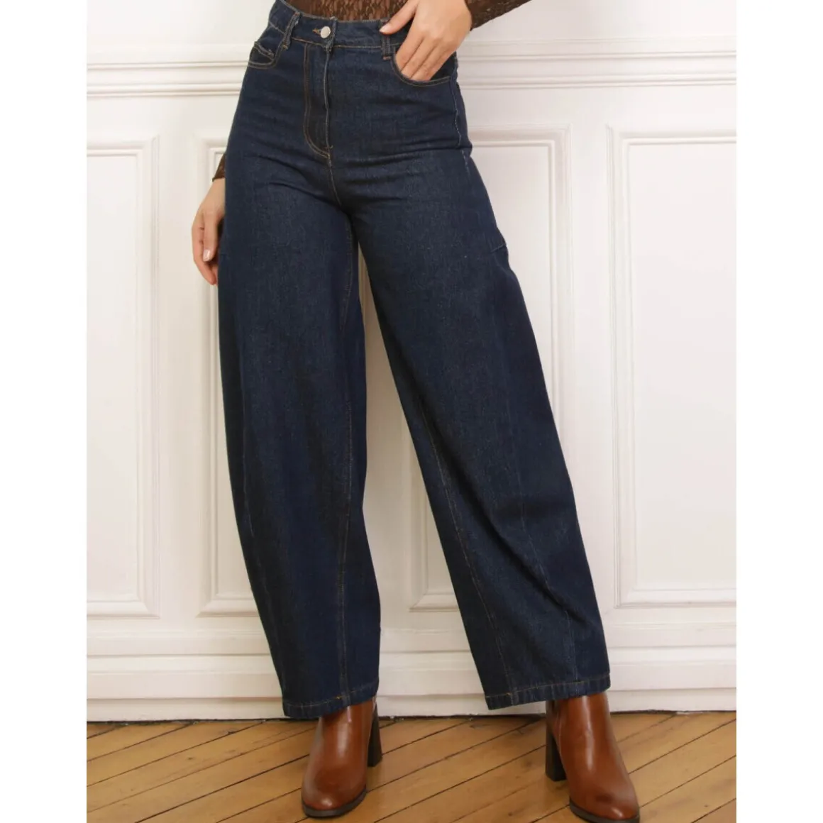 Lige jeans La Modeuse