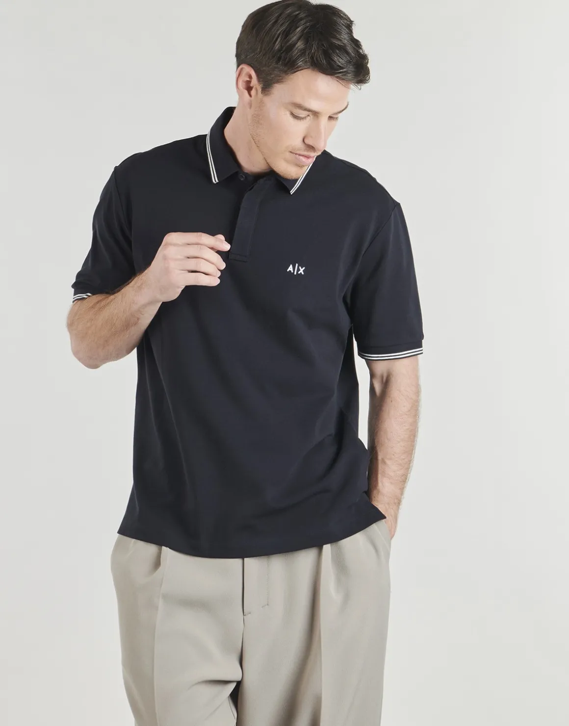 Polo-t-shirts m. korte ærmer Armani Exchange