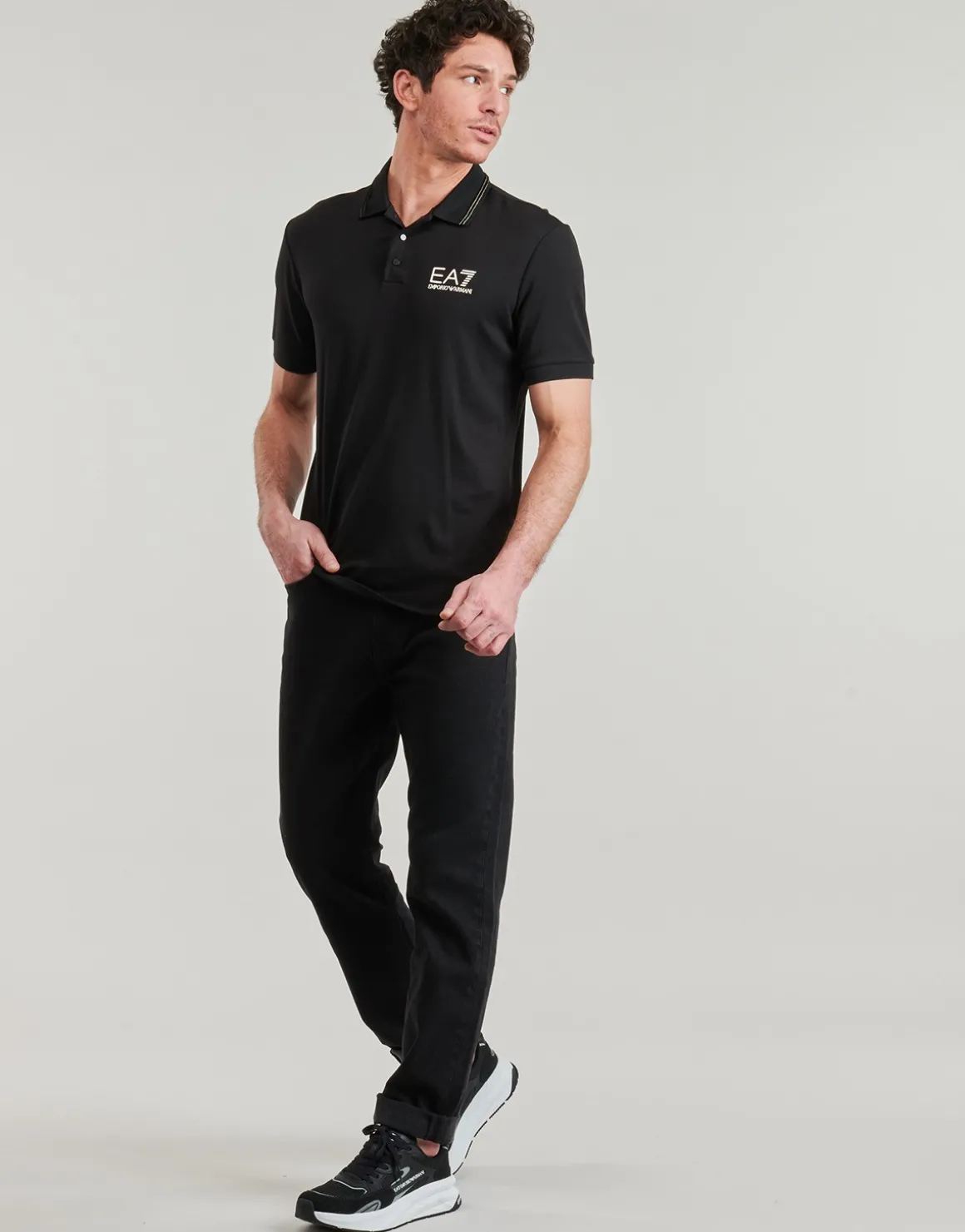 Polo-t-shirts m. korte ærmer Emporio Armani EA7
