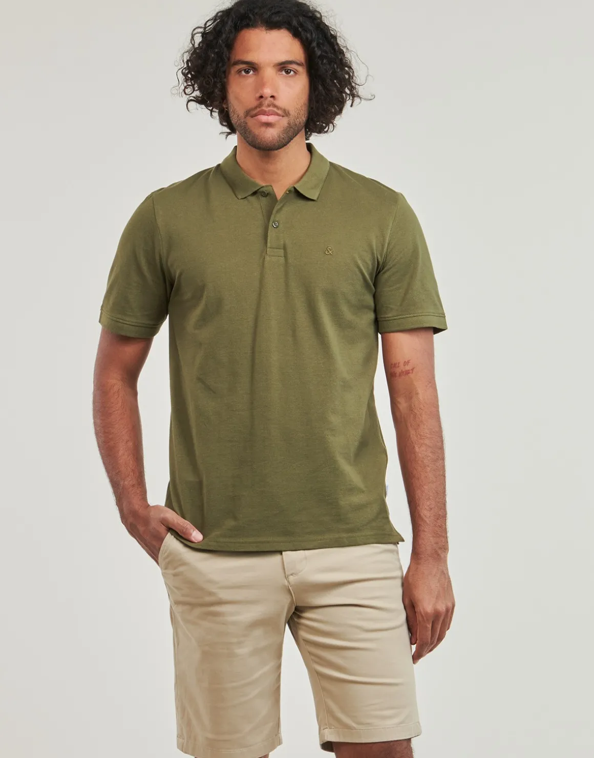 Polo-t-shirts m. korte ærmer Jack & Jones