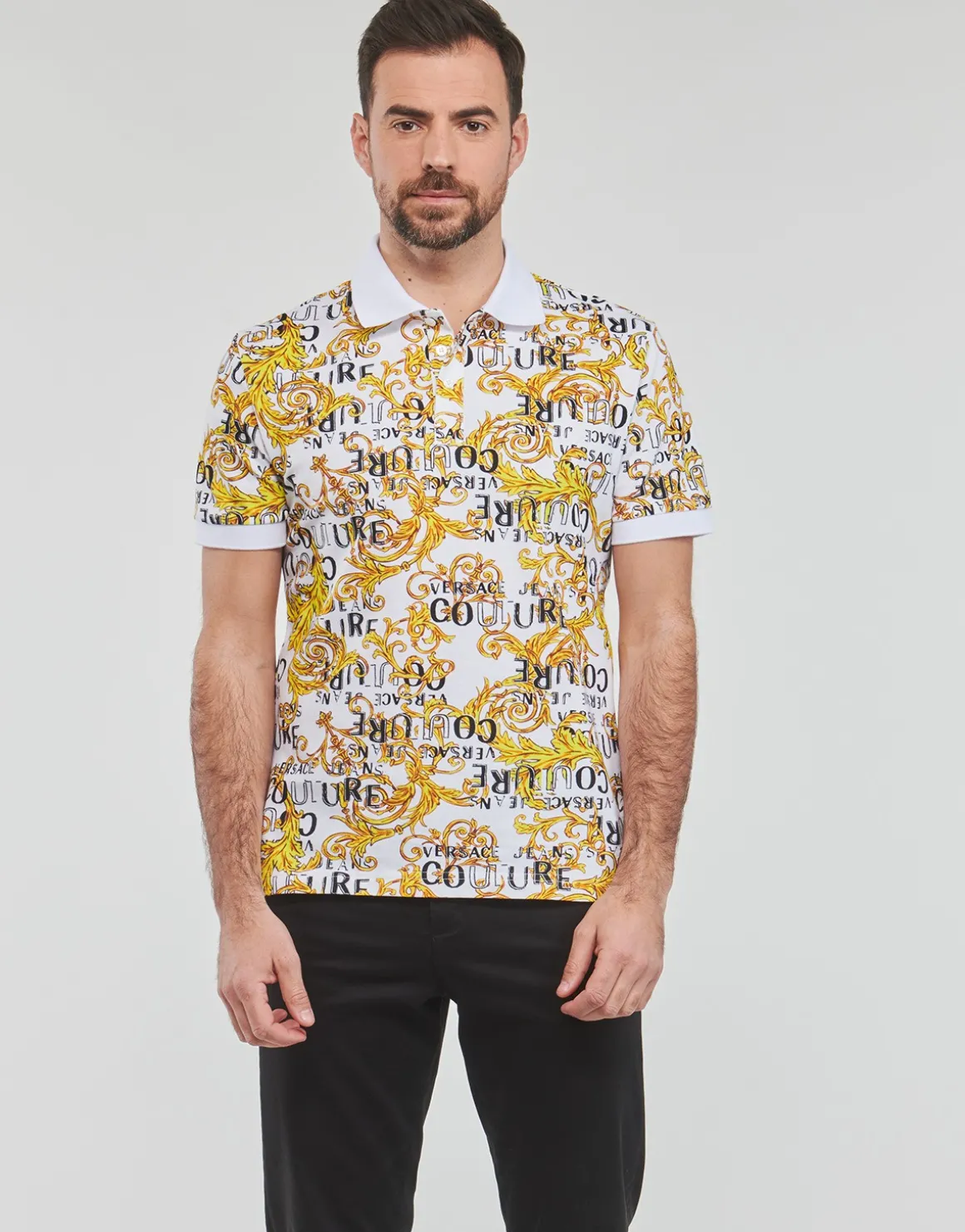 Polo-t-shirts m. korte ærmer Versace Jeans Couture
