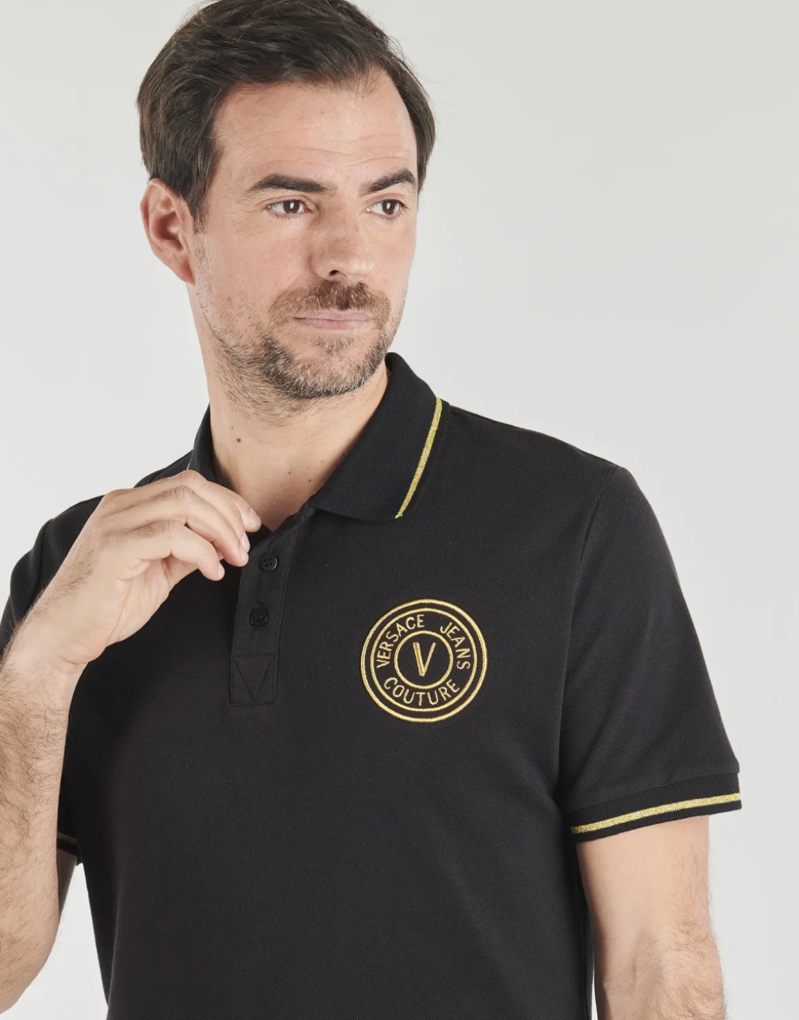 Polo-t-shirts m. korte ærmer Versace Jeans Couture