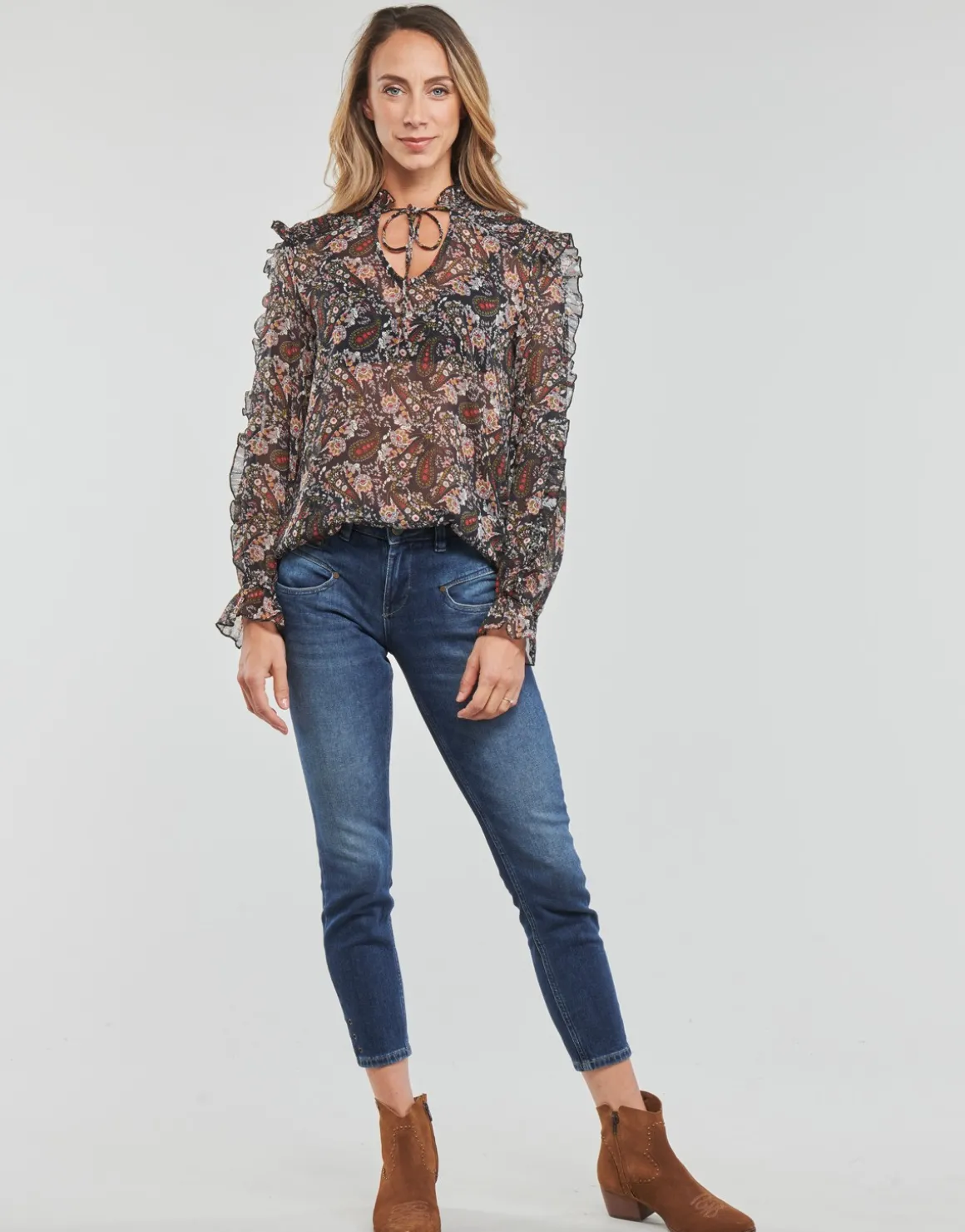 Smalle jeans Freeman T.Porter