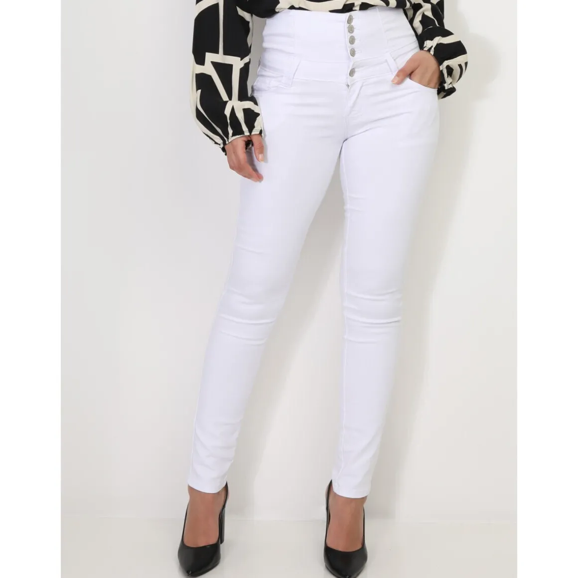 Smalle jeans La Modeuse