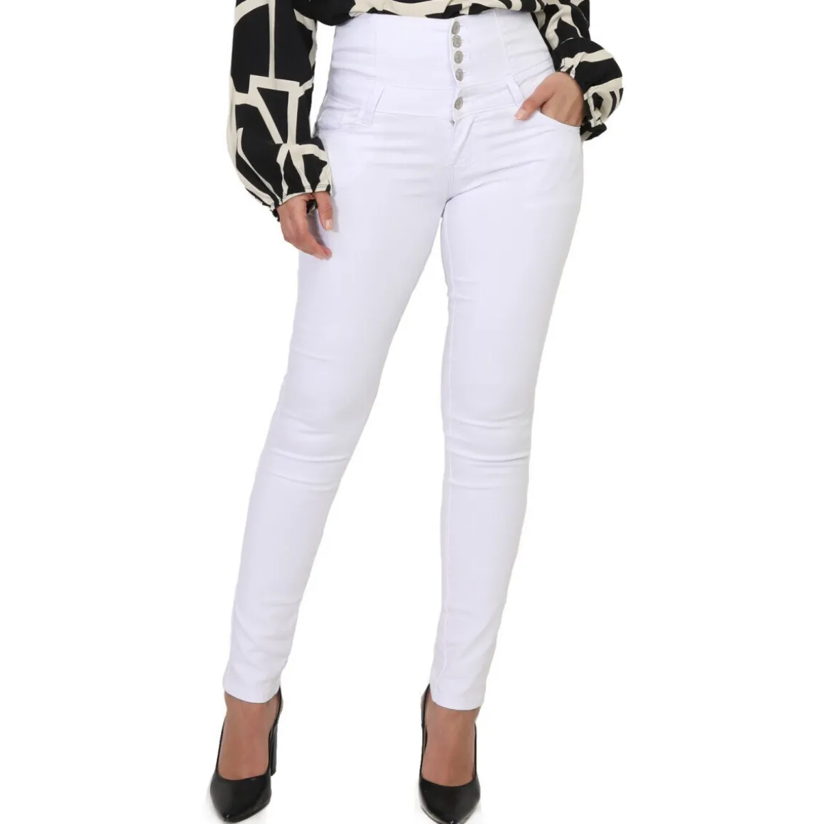 Smalle jeans La Modeuse