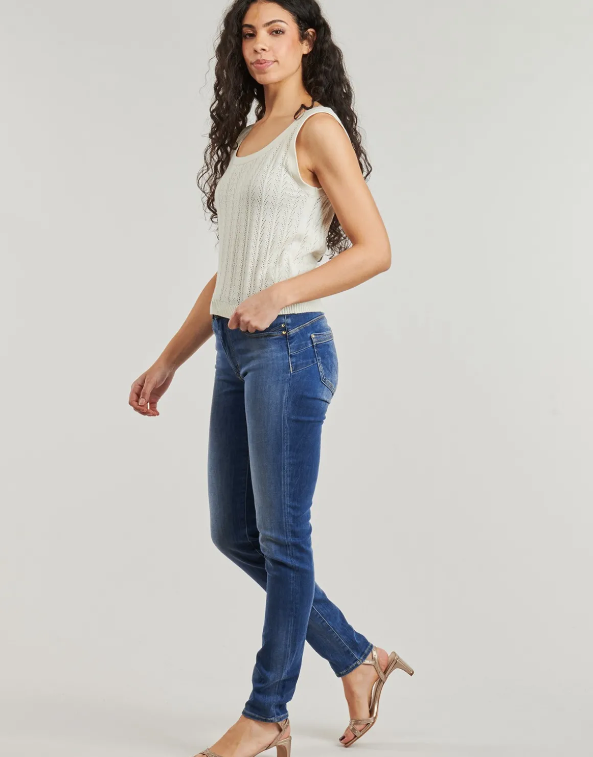 Smalle jeans Le Temps des Cerises