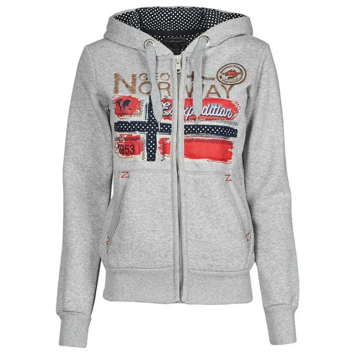 Sweatshirts m. hætte Geographical Norway