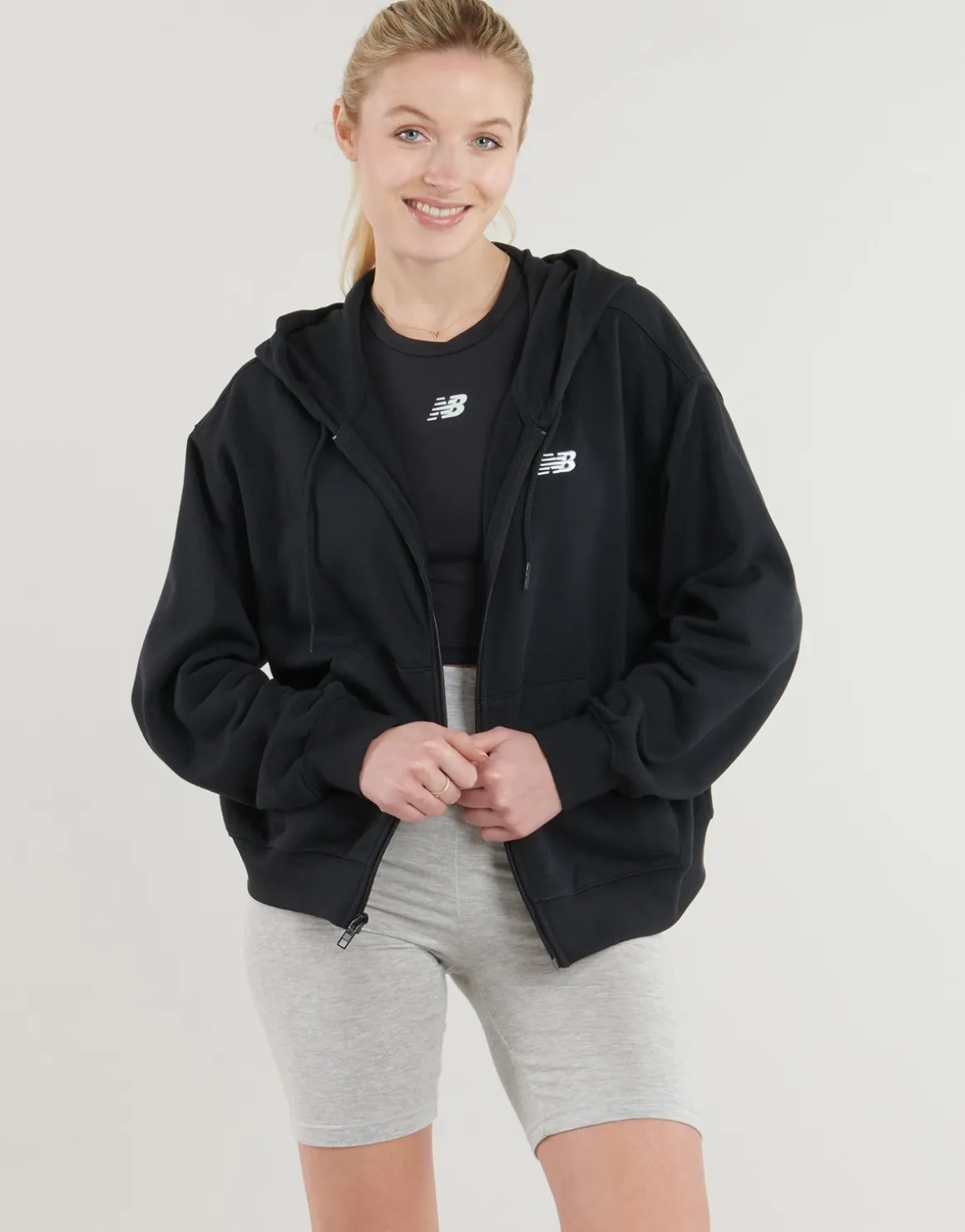 Sweatshirts m. hætte New Balance