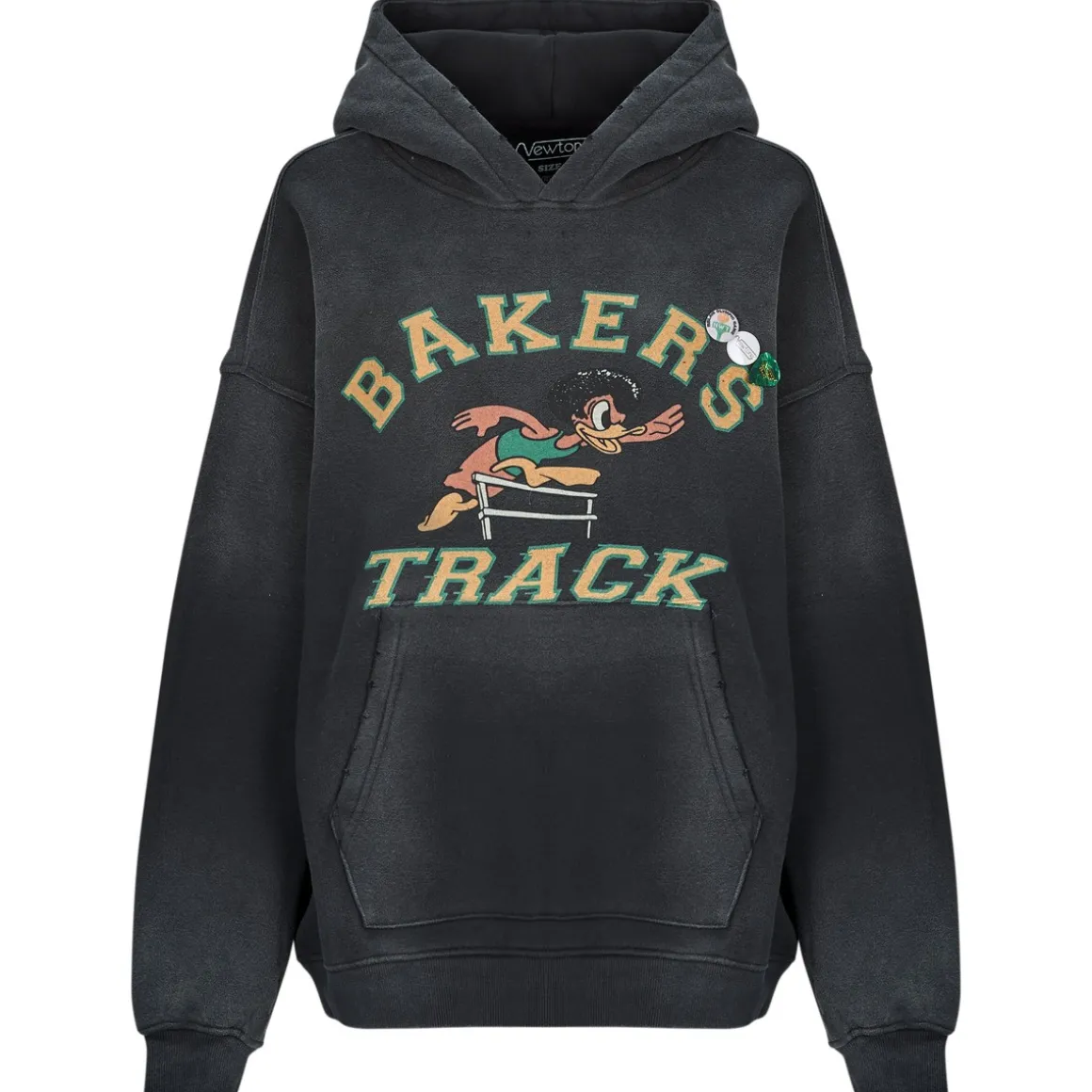 Sweatshirts m. hætte Newtone