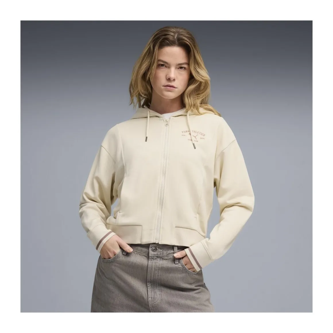 Sweatshirts m. hætte Puma