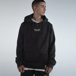 Sweatshirts m. hætte THEAD.