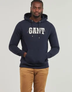 Sweatshirts m. hætte Gant
