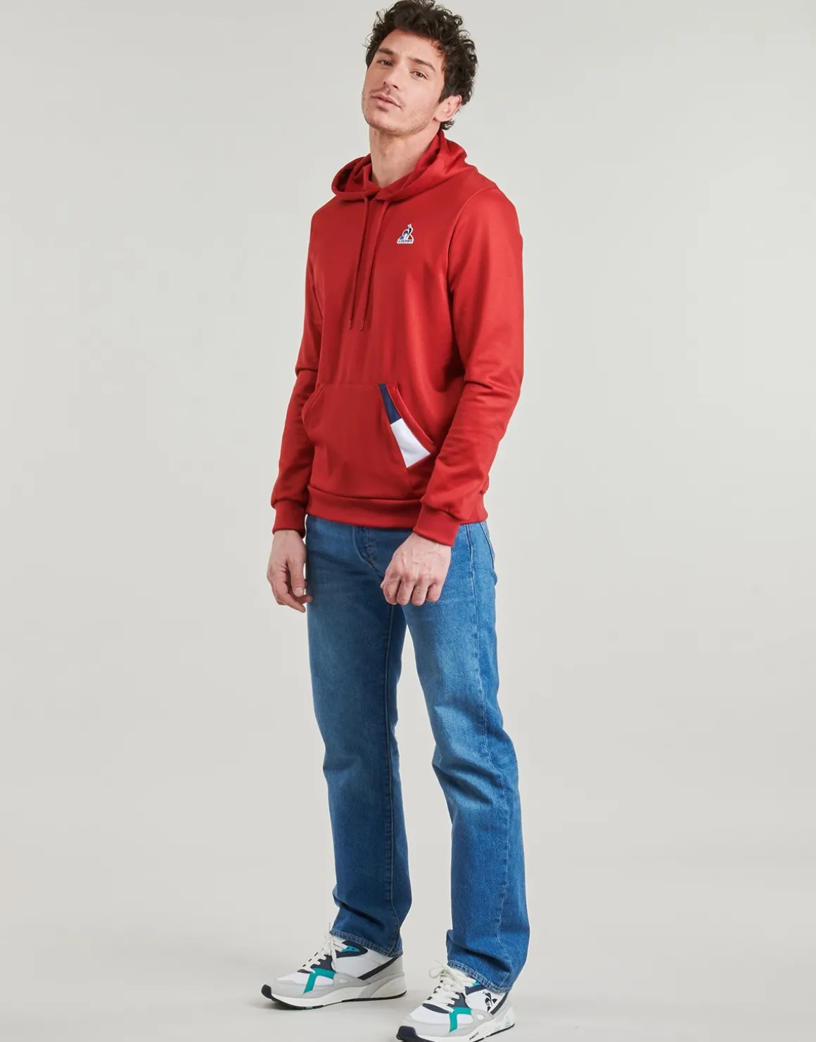 Sweatshirts m. hætte Le Coq Sportif