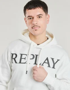 Sweatshirts m. hætte Replay