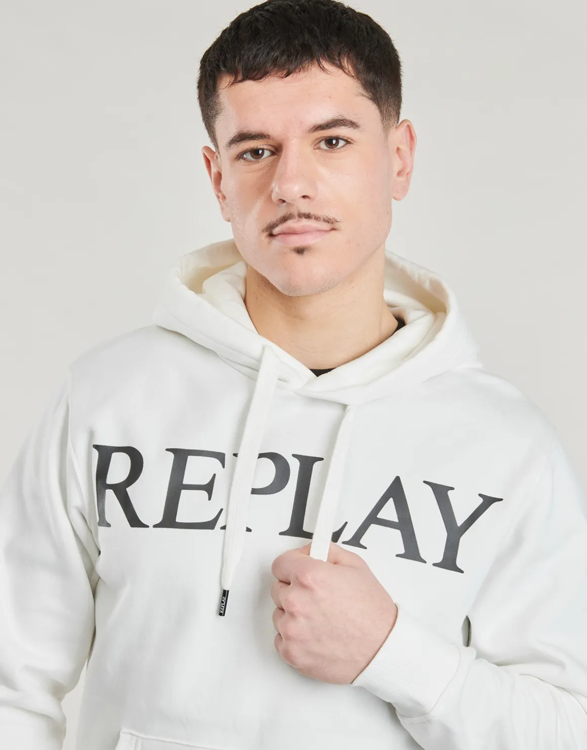Sweatshirts m. hætte Replay