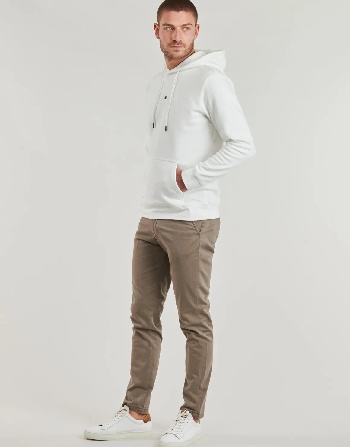 Sweatshirts m. hætte Teddy Smith